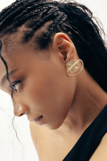 Angaria earring in gold